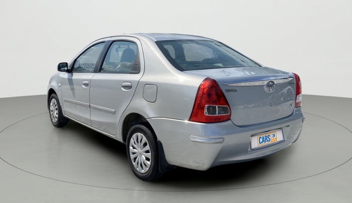 2011 Toyota Etios G, Petrol, Manual, 60,404 km, Left Back Diagonal