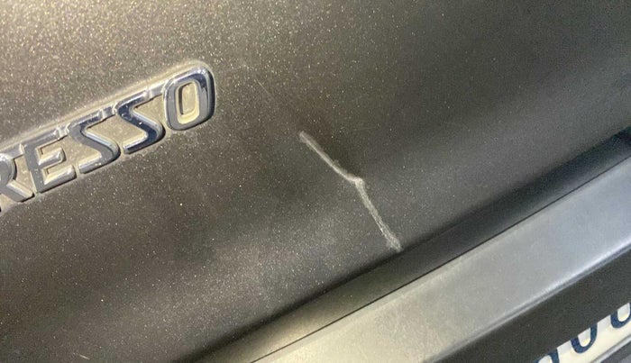2021 Maruti S PRESSO VXI+, Petrol, Manual, 16,178 km, Dicky (Boot door) - Slightly dented