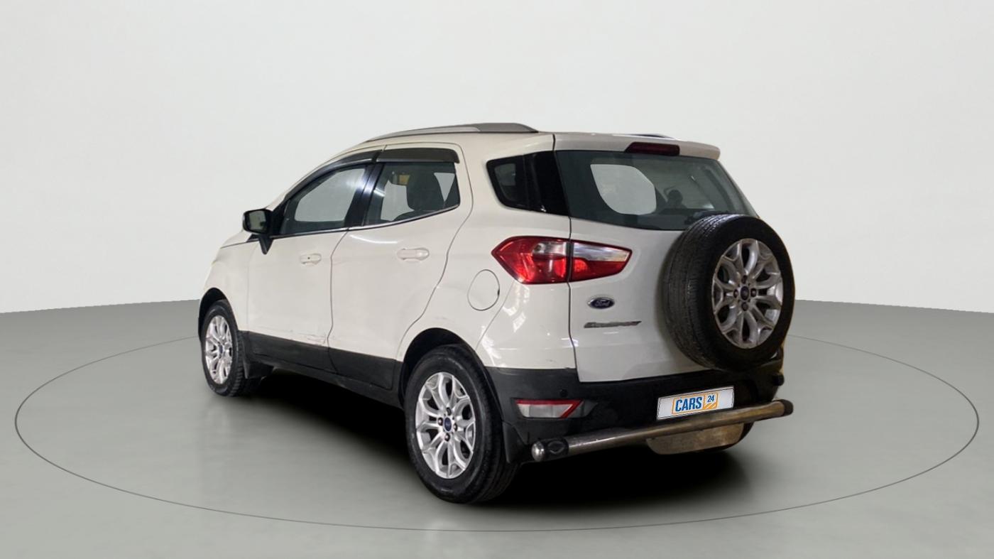 2016 Ford Ecosport TITANIUM 1.5L DIESEL, Diesel, Manual, 1,11,563 km, Left Back Diagonal