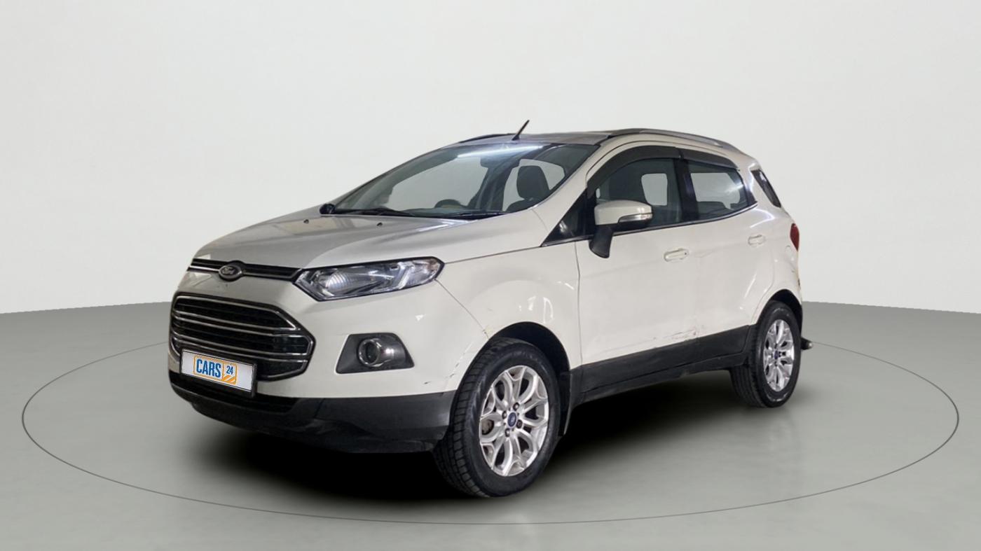 2016 Ford Ecosport TITANIUM 1.5L DIESEL, Diesel, Manual, 1,11,563 km, Left Front Diagonal