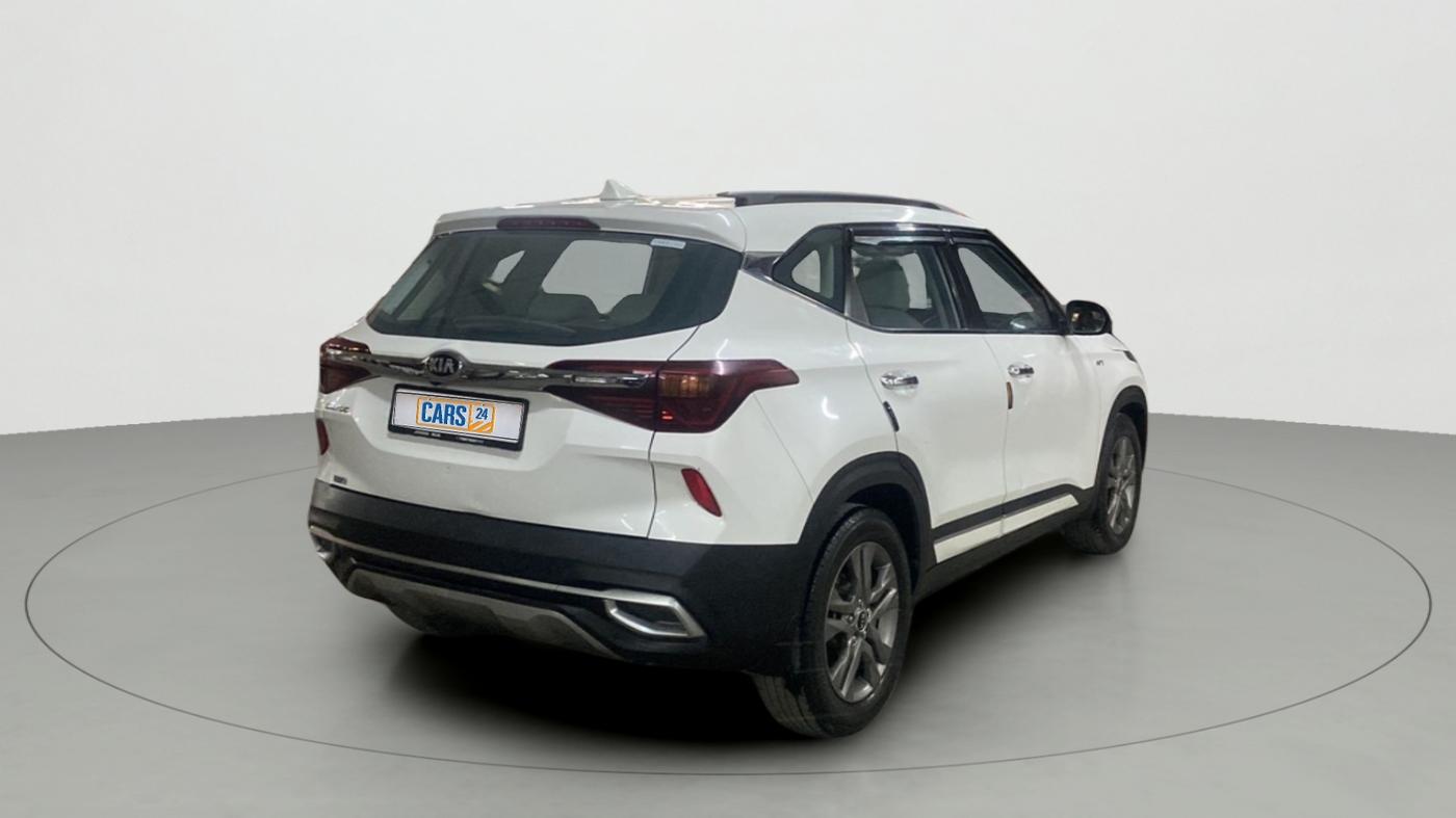 2019 KIA SELTOS HTX IVT 1.5 PETROL, Petrol, Automatic, 41,610 km, Right Back Diagonal