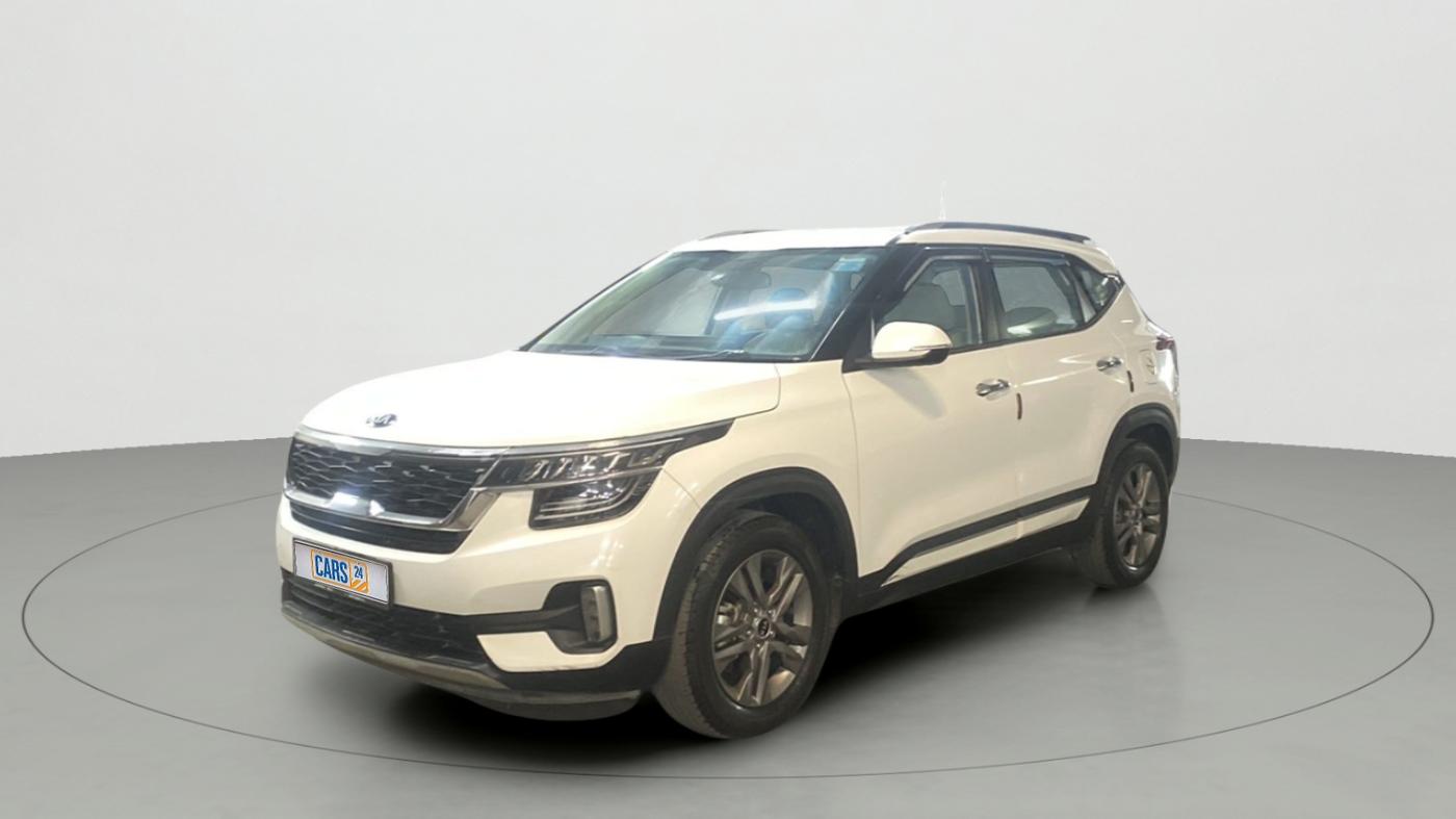 2019 KIA SELTOS HTX IVT 1.5 PETROL, Petrol, Automatic, 41,610 km, Left Front Diagonal