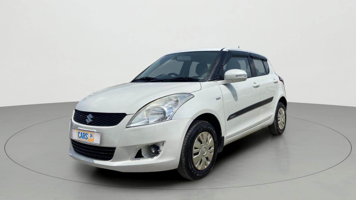 2013 Maruti Swift VXI, Petrol, Manual, 63,200 km, Left Front Diagonal
