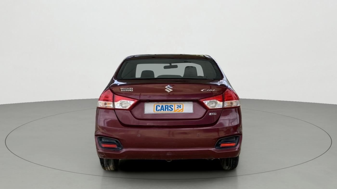 2015 Maruti Ciaz ZDI, Diesel, Manual, 1,15,516 km, Back/Rear