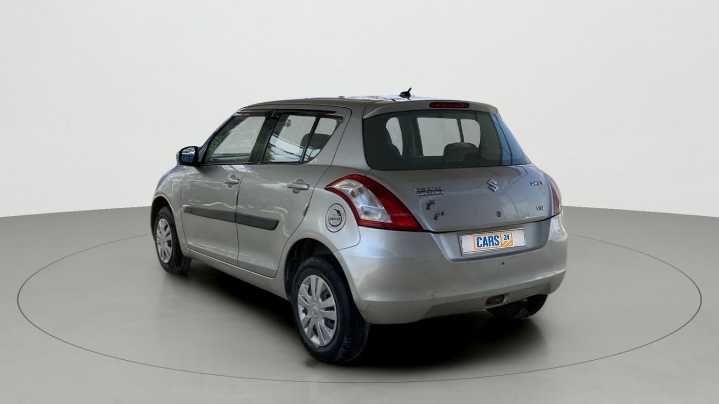 2014 Maruti Swift VXI, Petrol, Manual, 60,574 km, Left Back Diagonal