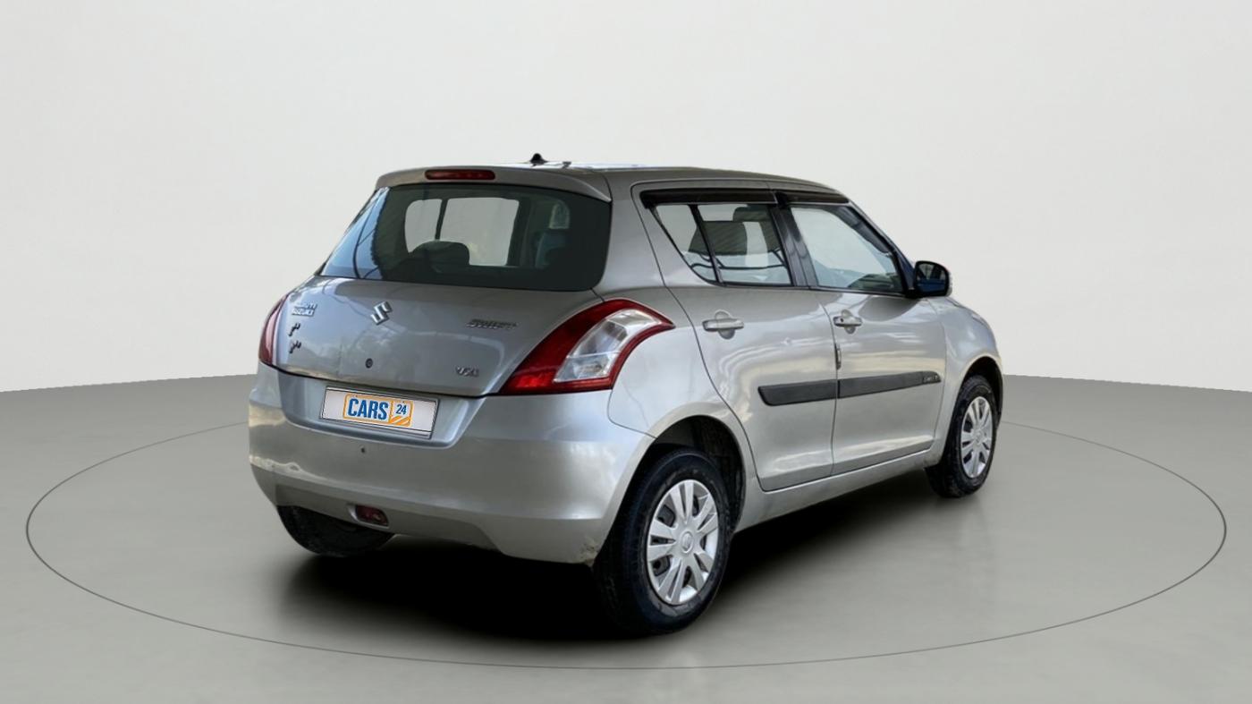 2014 Maruti Swift VXI, Petrol, Manual, 60,574 km, Right Back Diagonal