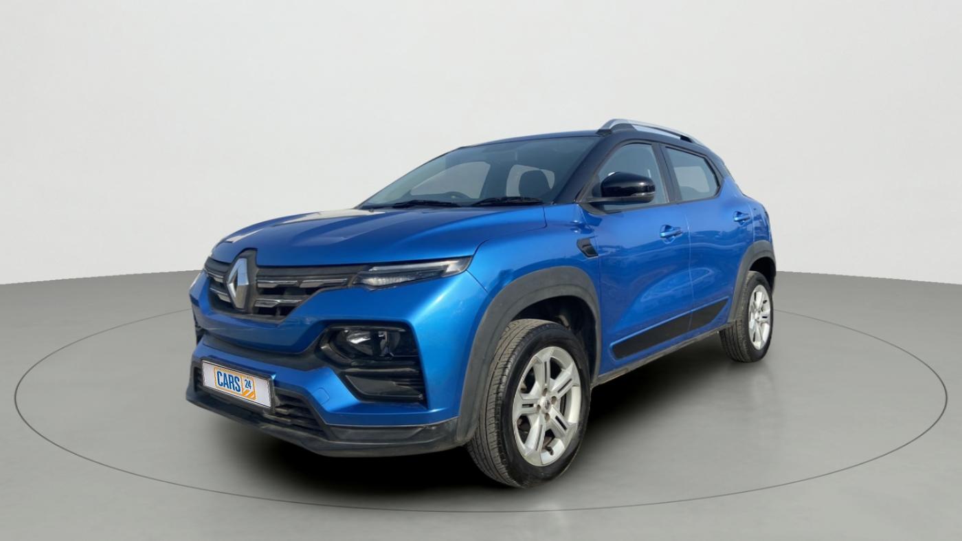 2021 Renault Kiger RXT AMT DUAL TONE, Petrol, Automatic, 33,367 km, Left Front Diagonal