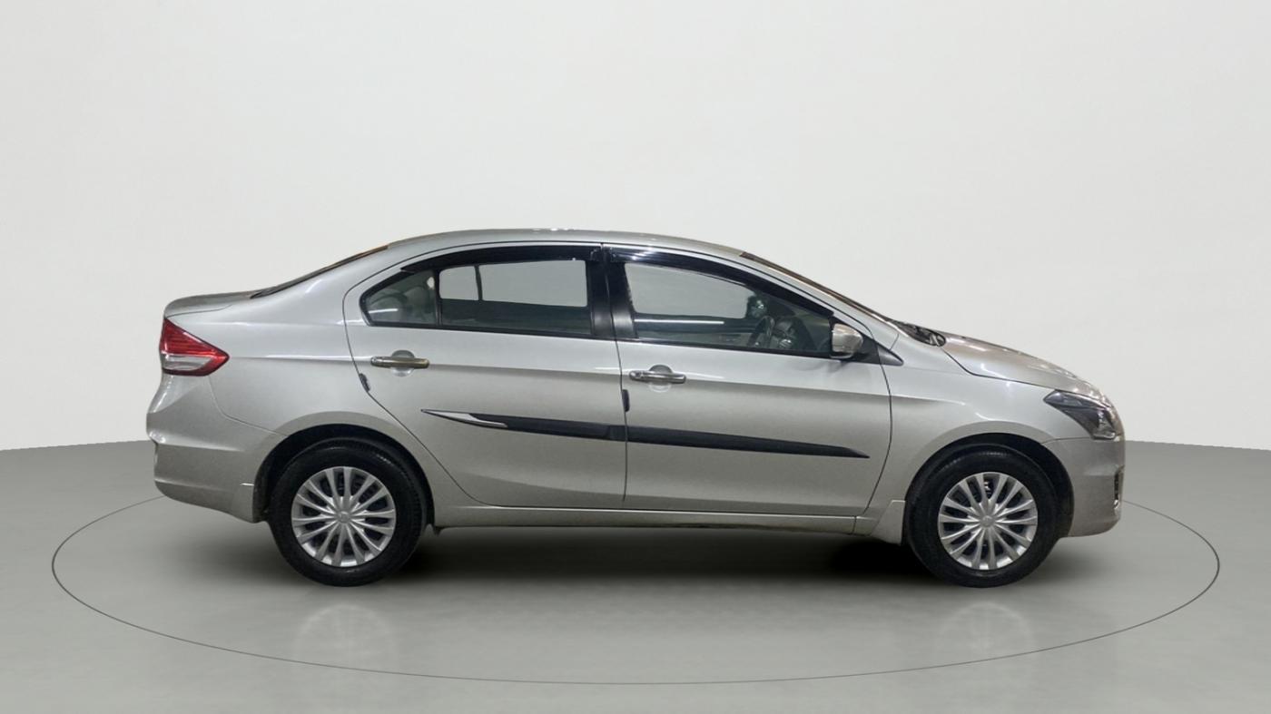 2017 Maruti Ciaz DELTA 1.4 MT PETROL, Petrol, Manual, 48,094 km, Right Side View