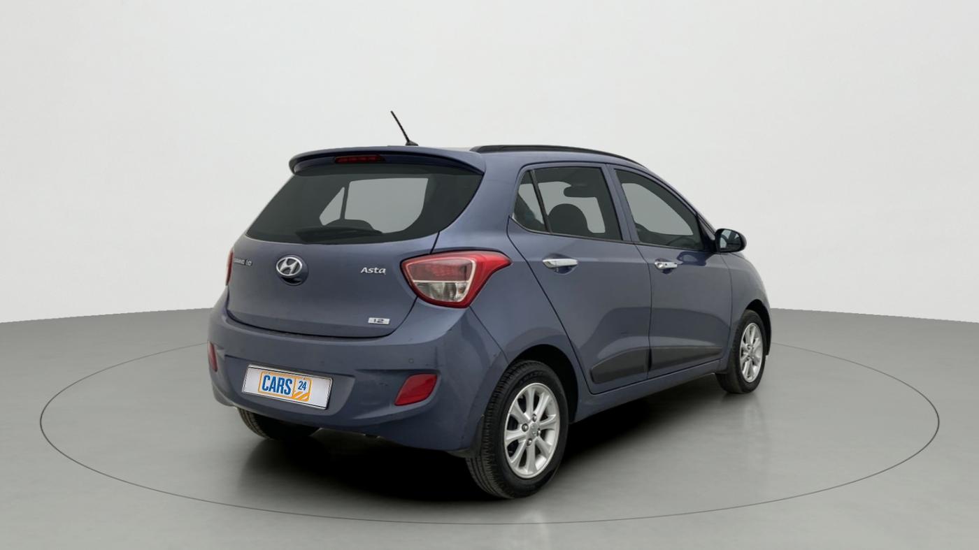 2014 Hyundai Grand i10 ASTA 1.2 KAPPA VTVT, Petrol, Manual, 59,973 km, Right Back Diagonal