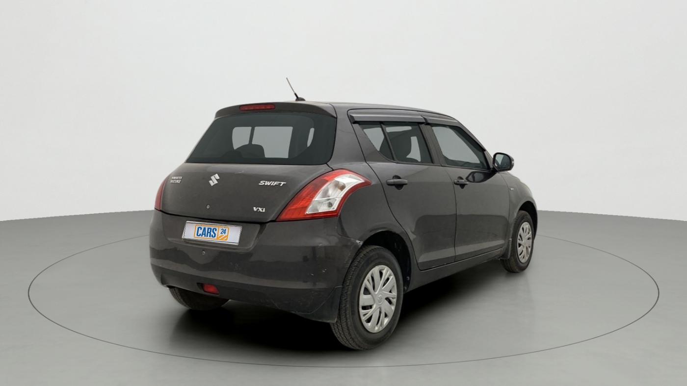 2014 Maruti Swift VXI, Petrol, Manual, 95,370 km, Right Back Diagonal