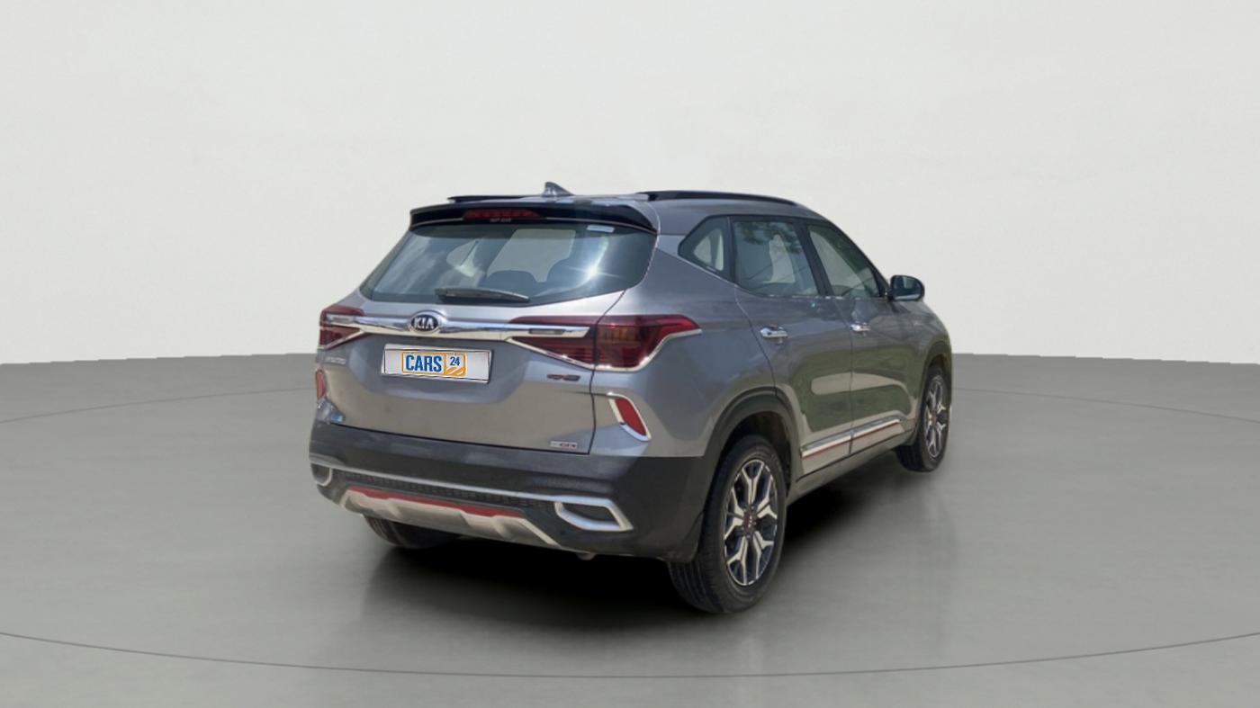 2019 KIA SELTOS GTX PLUS DCT 1.4 PETROL, Petrol, Automatic, 24,659 km, Right Back Diagonal