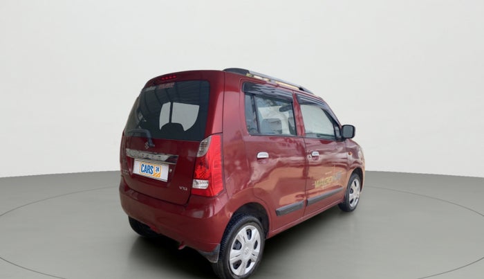 2014 Maruti Wagon R 1.0 VXI, Petrol, Manual, 51,080 km, Right Back Diagonal