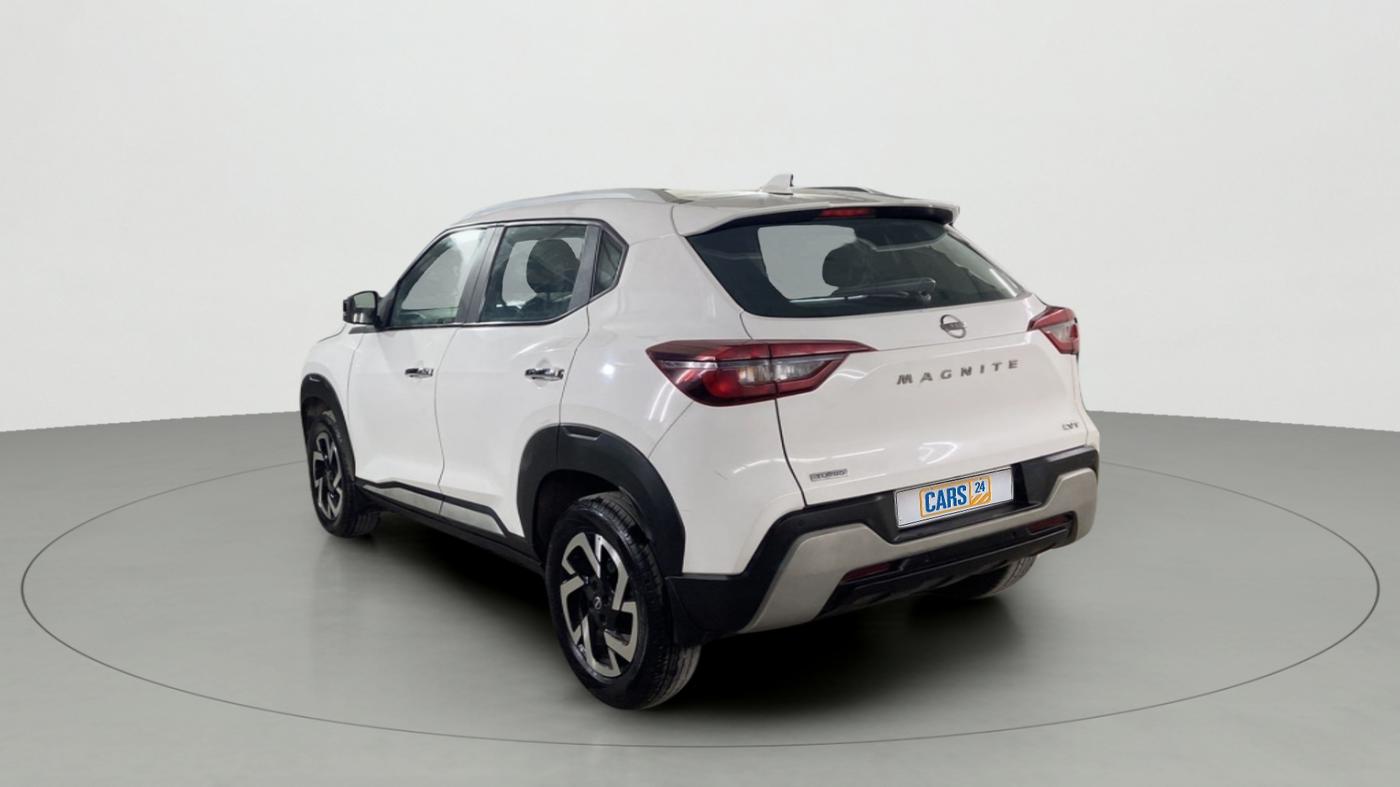 2022 Nissan MAGNITE XV TURBO CVT, Petrol, Automatic, 4,352 km, Left Back Diagonal