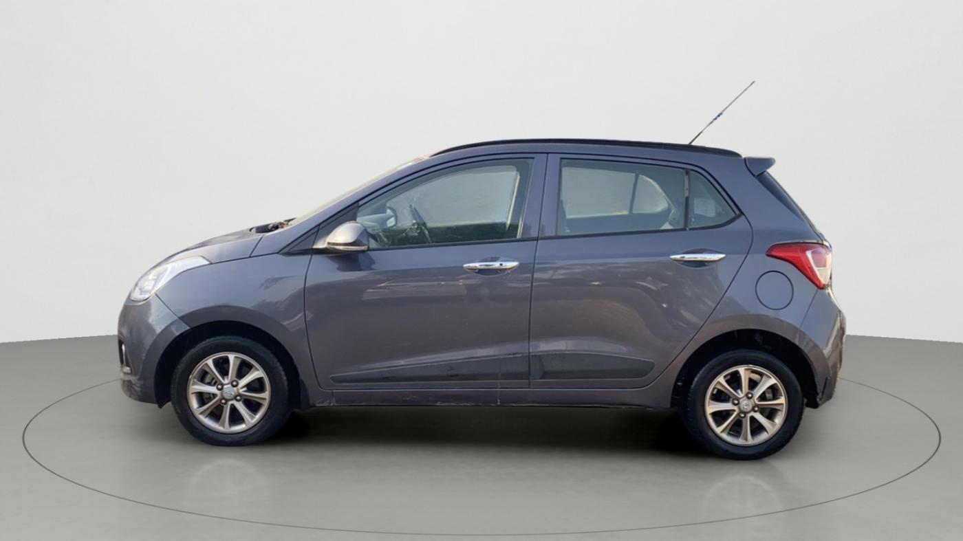 2016 Hyundai Grand i10 ASTA (O) AT 1.2 KAPPA VTVT, Petrol, Automatic, 30,527 km, Left Side