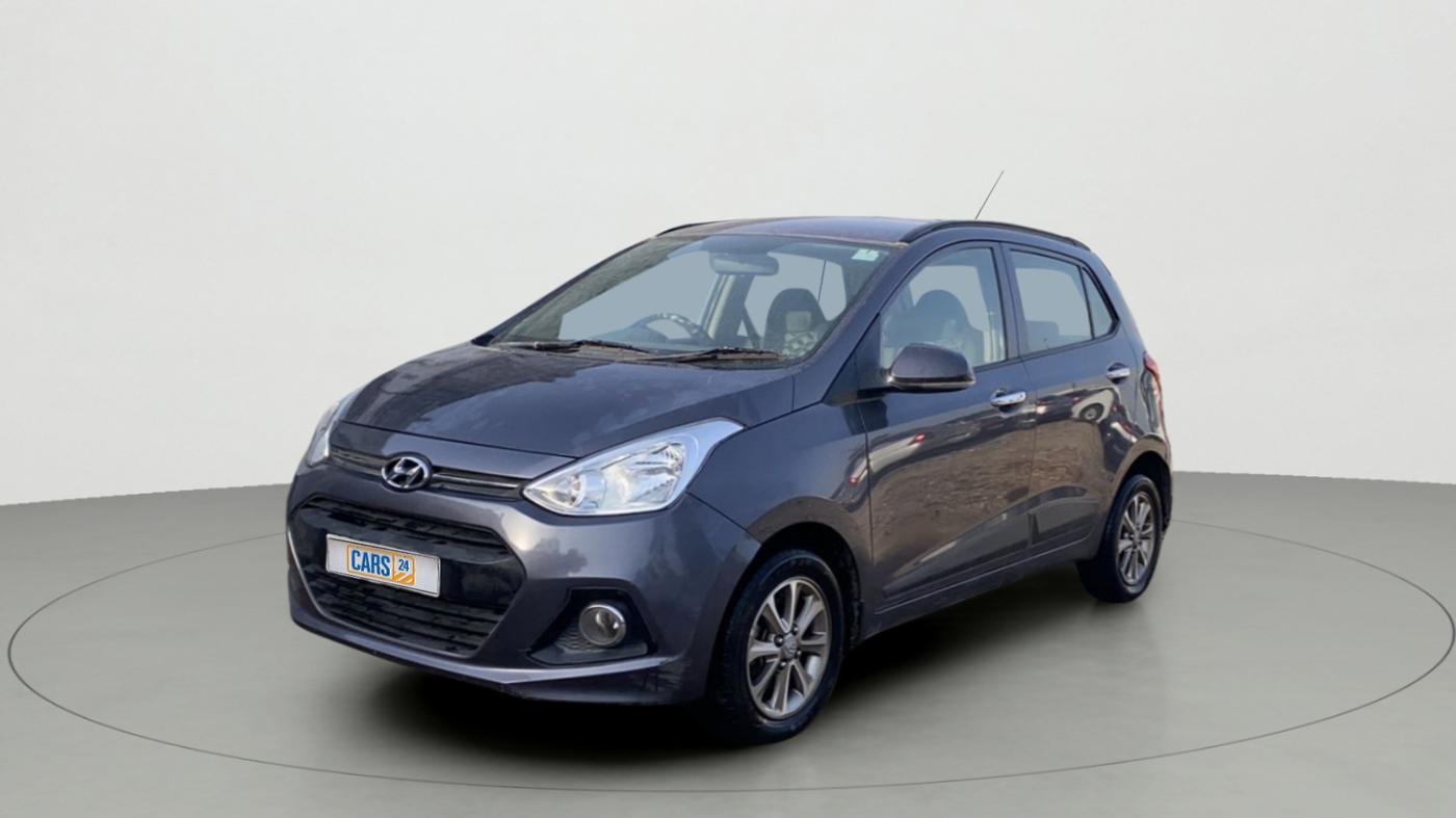 2016 Hyundai Grand i10 ASTA (O) AT 1.2 KAPPA VTVT, Petrol, Automatic, 30,527 km, Left Front Diagonal