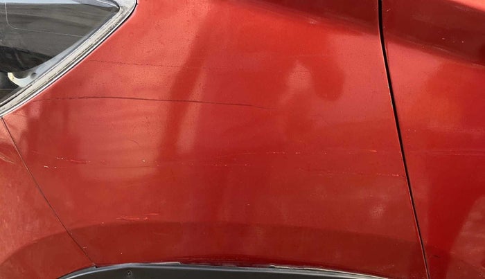 2018 Mahindra KUV 100 NXT K2 P 6 STR, Petrol, Manual, 12,882 km, Right quarter panel - Cladding has minor damage