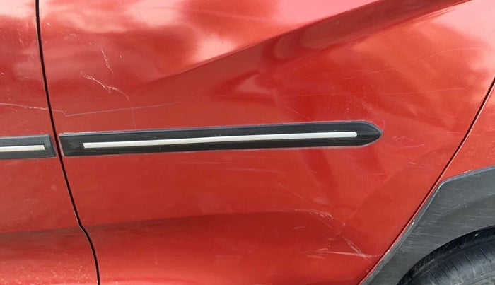 2018 Mahindra KUV 100 NXT K2 P 6 STR, Petrol, Manual, 12,882 km, Rear left door - Slightly dented