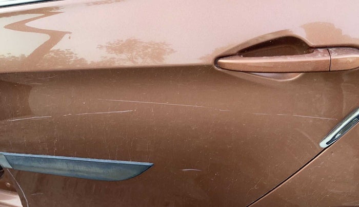 2017 Tata TIGOR XZ PETROL, Petrol, Manual, 37,210 km, Rear left door - Minor scratches