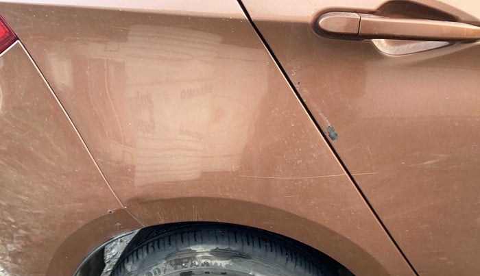 2017 Tata TIGOR XZ PETROL, Petrol, Manual, 37,210 km, Right quarter panel - Minor scratches