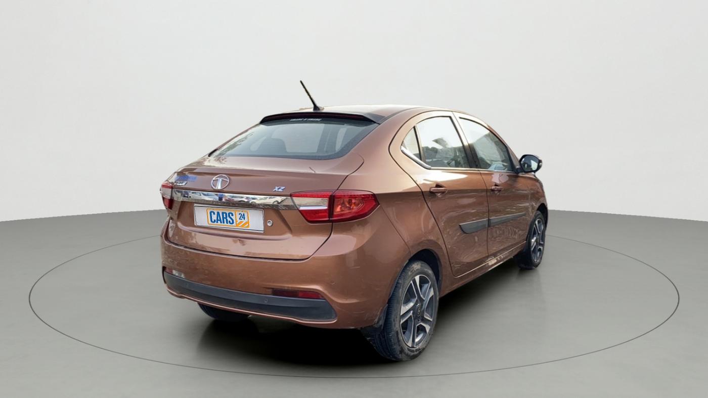 2017 Tata TIGOR XZ PETROL, Petrol, Manual, 37,210 km, Right Back Diagonal