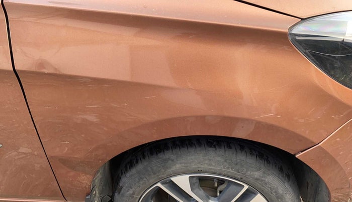 2017 Tata TIGOR XZ PETROL, Petrol, Manual, 37,210 km, Right fender - Slightly dented