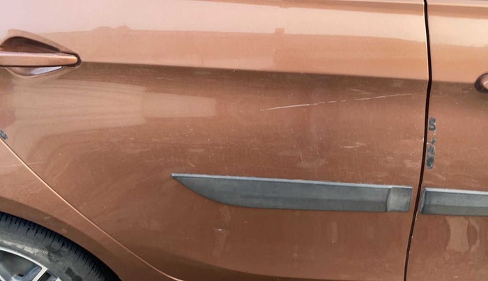 2017 Tata TIGOR XZ PETROL, Petrol, Manual, 37,210 km, Right rear door - Minor scratches