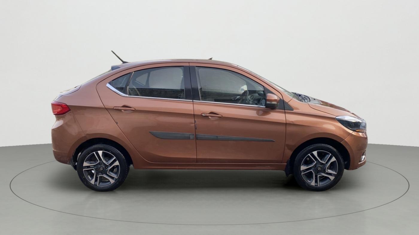 2017 Tata TIGOR XZ PETROL, Petrol, Manual, 37,210 km, Right Side View