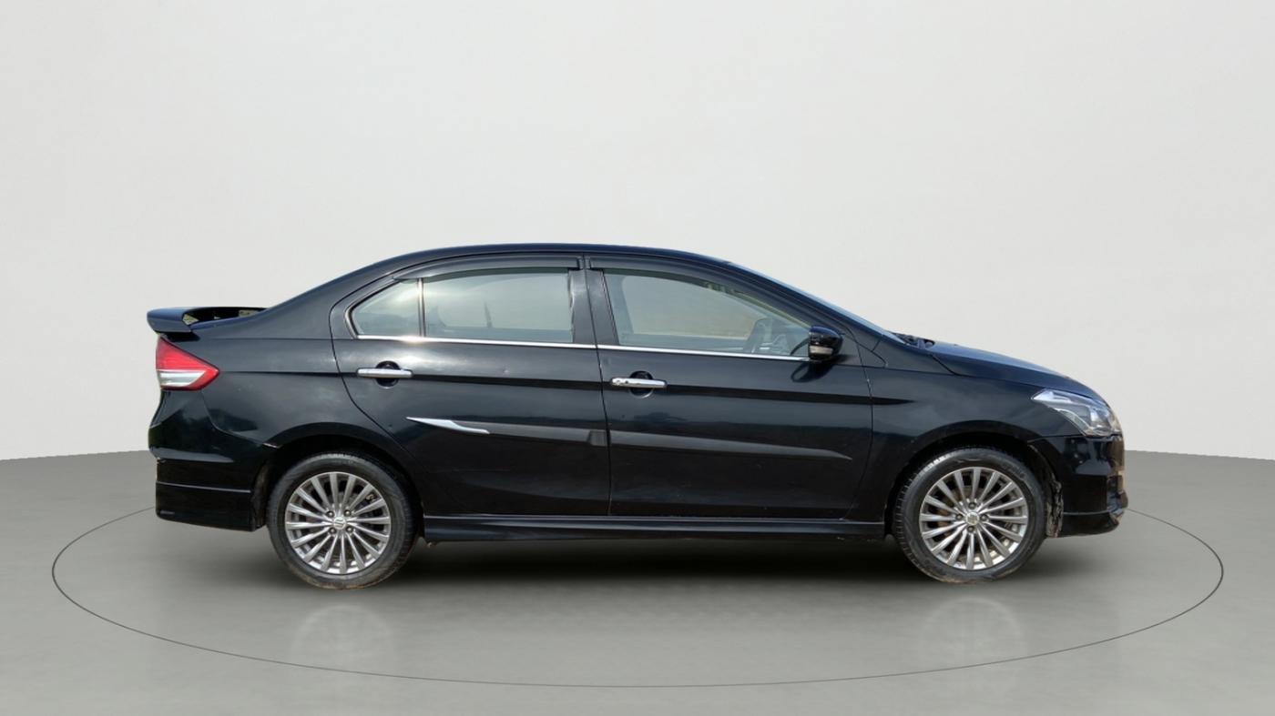 2017 Maruti Ciaz S 1.4 MT PETROL, Petrol, Manual, 54,291 km, Right Side View
