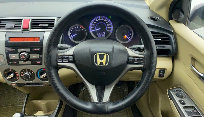 2012 Honda City V MT PETROL, Petrol, Manual, 86,399 km, Steering Wheel Close Up