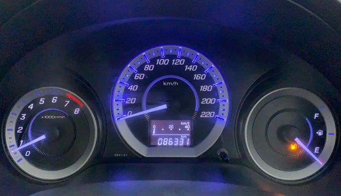 2012 Honda City V MT PETROL, Petrol, Manual, 86,399 km, Odometer Image