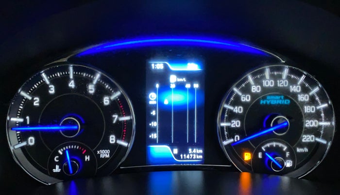 2020 Maruti Ciaz DELTA 1.5 SHVS MT PETROL, Petrol, Manual, 11,472 km, Odometer Image