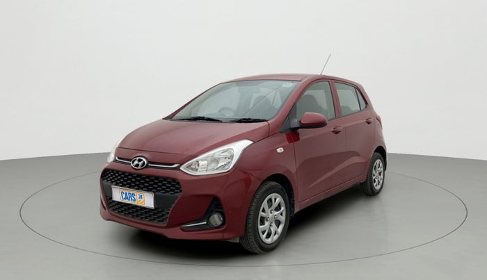2017 Hyundai Grand i10 SPORTZ 1.2 KAPPA VTVT, Petrol, Manual, 26,678 km, Left Front Diagonal