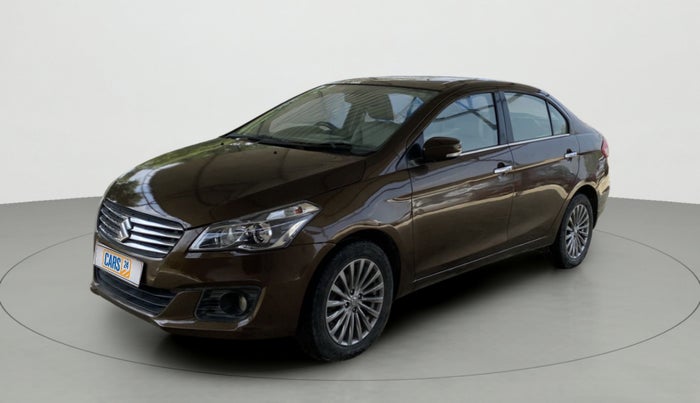2016 Maruti Ciaz ZXI+, Petrol, Manual, 85,507 km, Left Front Diagonal