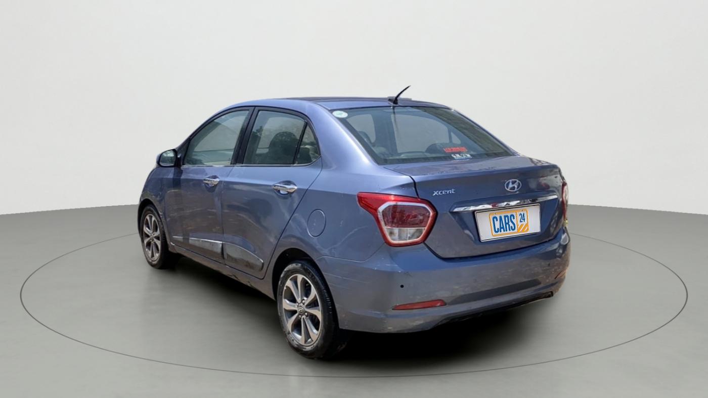 2015 Hyundai Xcent SX 1.2 (O), Petrol, Manual, 71,823 km, Left Back Diagonal