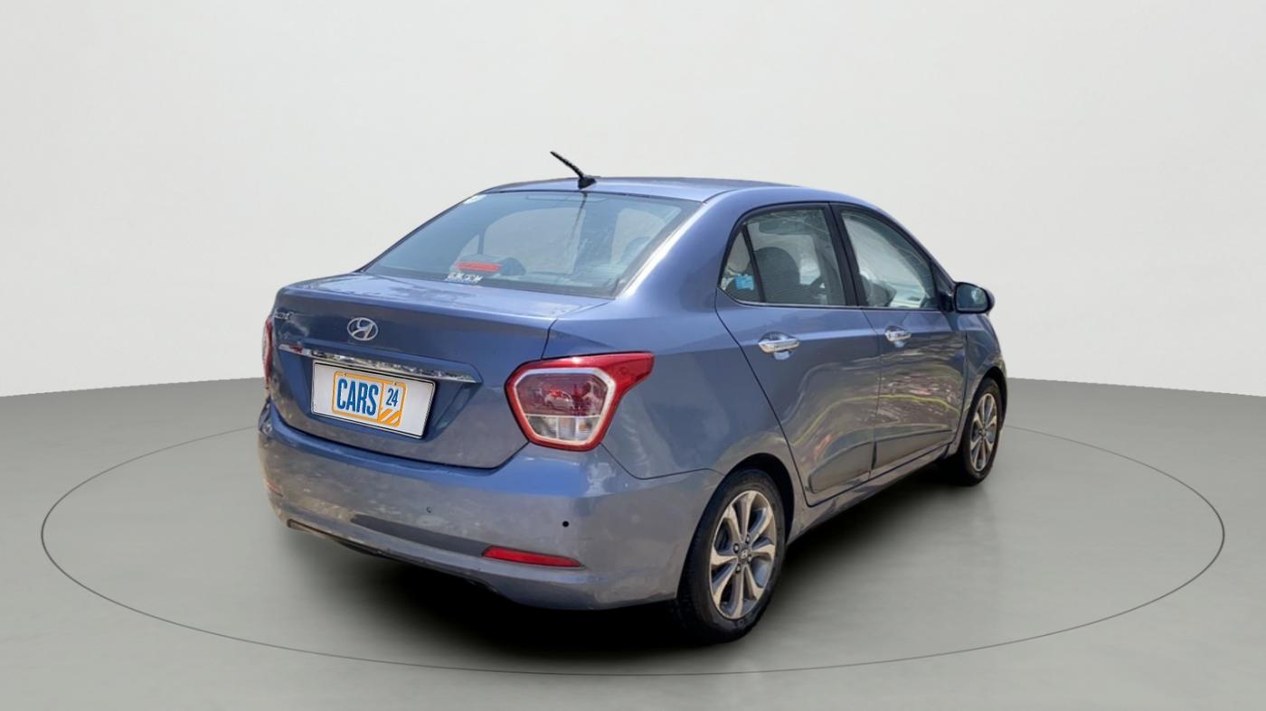 2015 Hyundai Xcent SX 1.2 (O), Petrol, Manual, 71,823 km, Right Back Diagonal