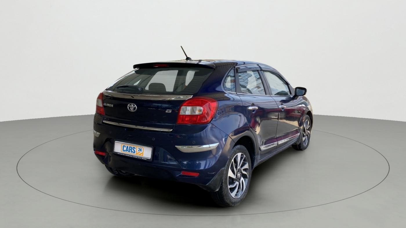 2021 Toyota Glanza G, Petrol, Manual, 51,798 km, Right Back Diagonal