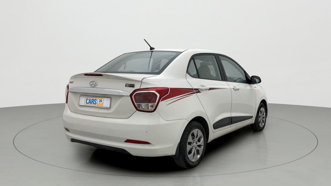 2016 Hyundai Xcent S 1.2 SPECIAL EDITION, Petrol, Manual, 37,004 km, Right Back Diagonal