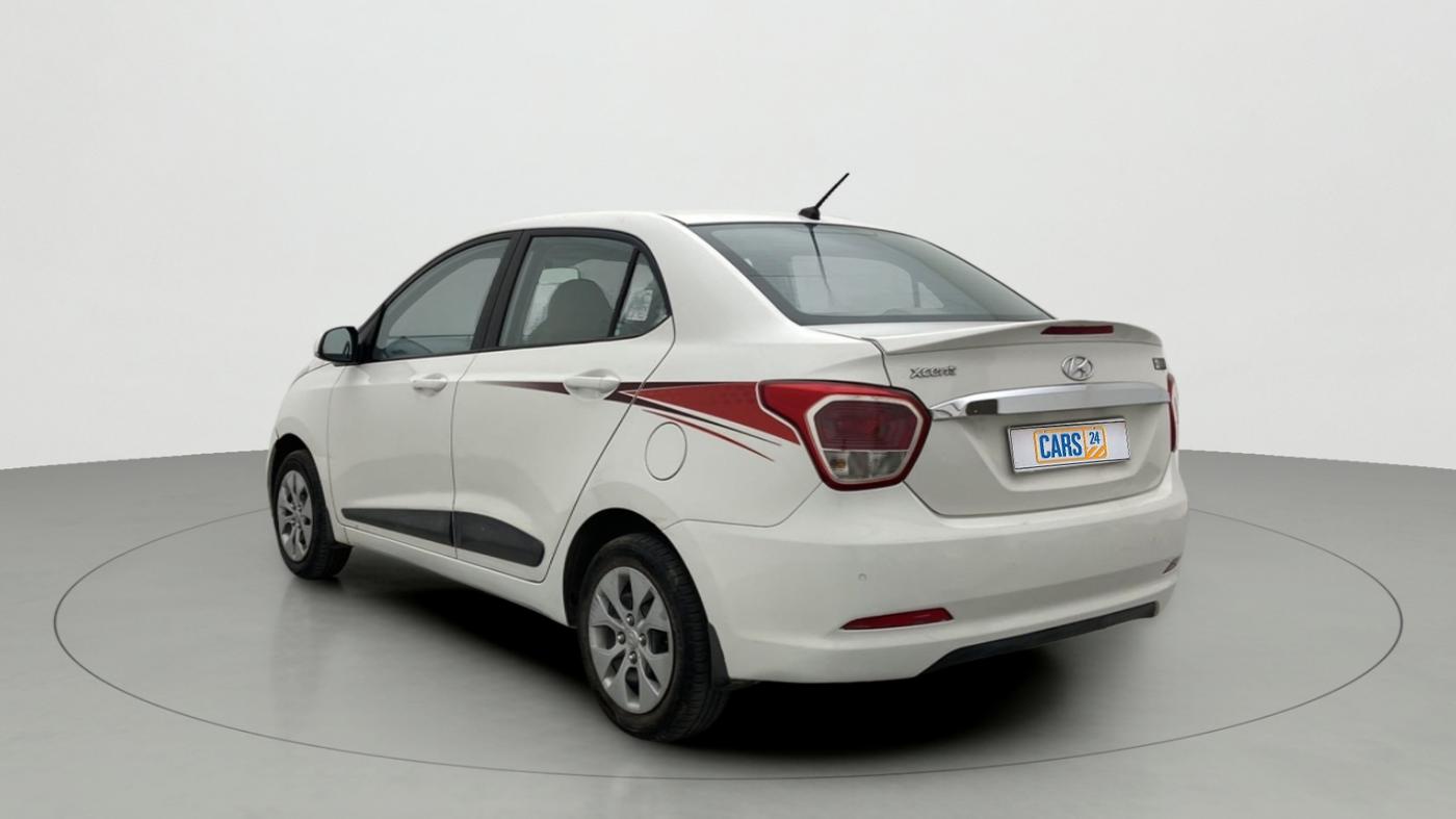 2016 Hyundai Xcent S 1.2 SPECIAL EDITION, Petrol, Manual, 37,004 km, Left Back Diagonal