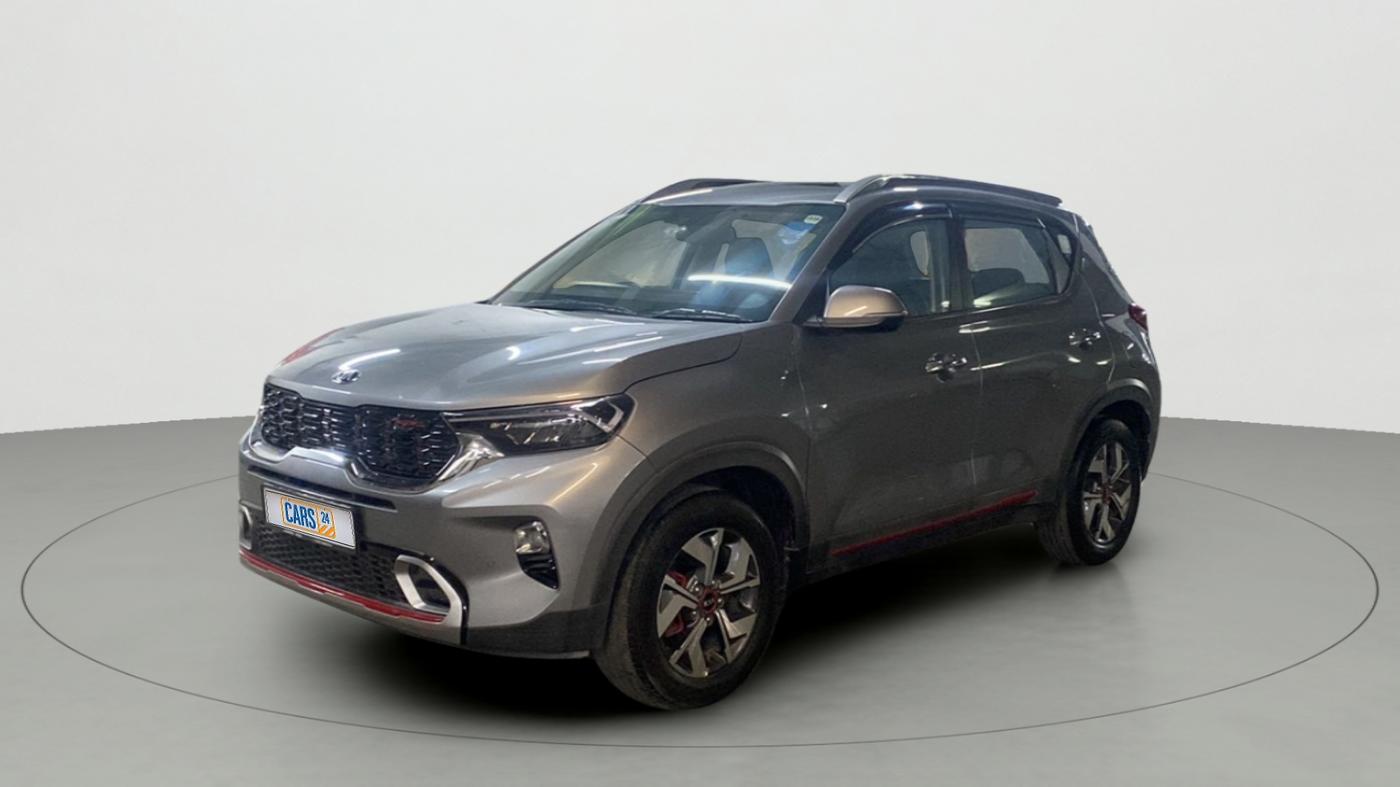 2020 KIA SONET GTX PLUS 1.0 IMT, Petrol, Manual, 35,871 km, Left Front Diagonal