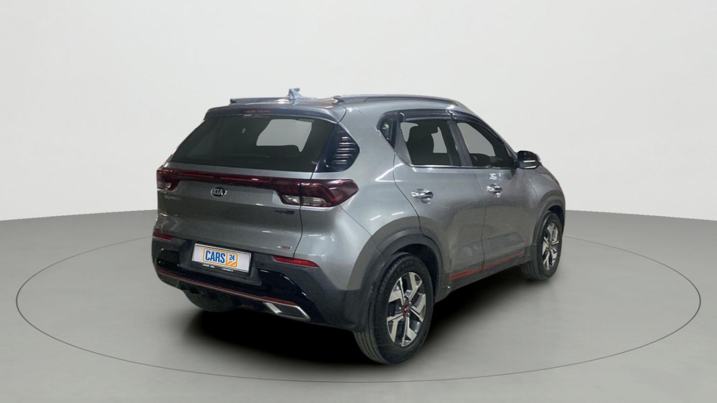 2020 KIA SONET GTX PLUS 1.0 IMT, Petrol, Manual, 35,871 km, Right Back Diagonal