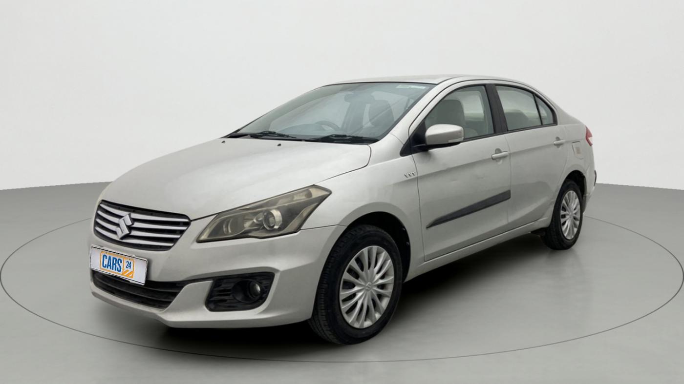 2016 Maruti Ciaz VXI+, Petrol, Manual, 76,073 km, Left Front Diagonal
