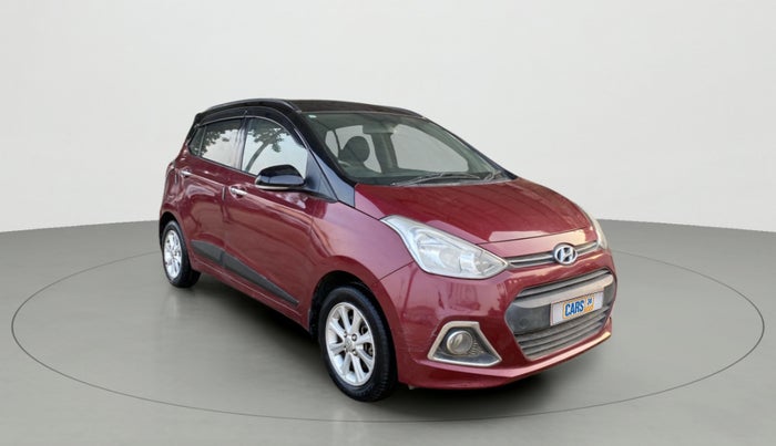 2015 Hyundai Grand i10 ASTA 1.2 KAPPA VTVT, Petrol, Manual, 26,489 km, Right Front Diagonal
