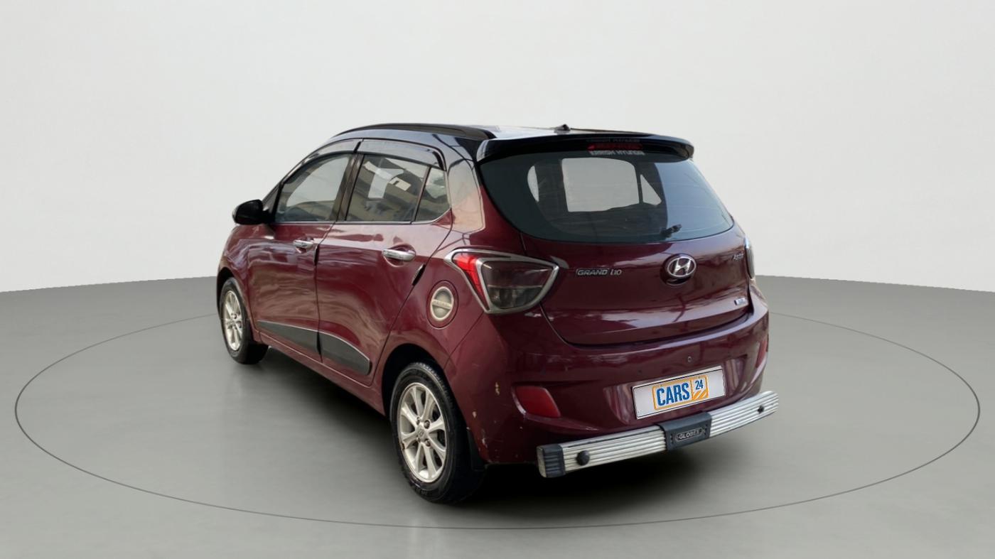 2015 Hyundai Grand i10 ASTA 1.2 KAPPA VTVT, Petrol, Manual, 26,489 km, Left Back Diagonal