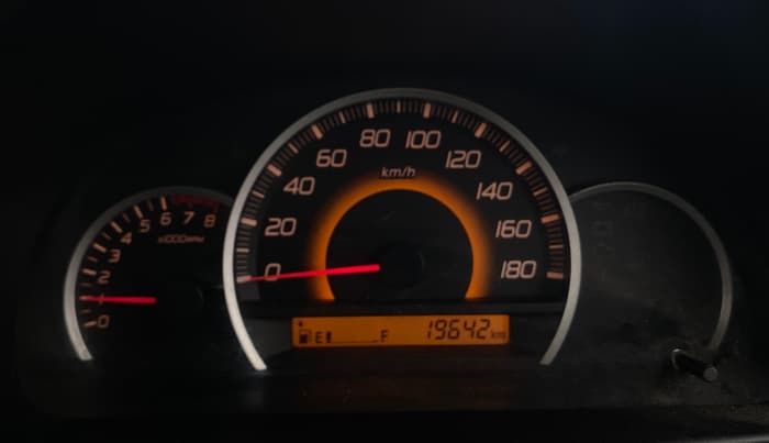 2015 Maruti Wagon R 1.0 VXI, Petrol, Manual, 19,612 km, Odometer Image