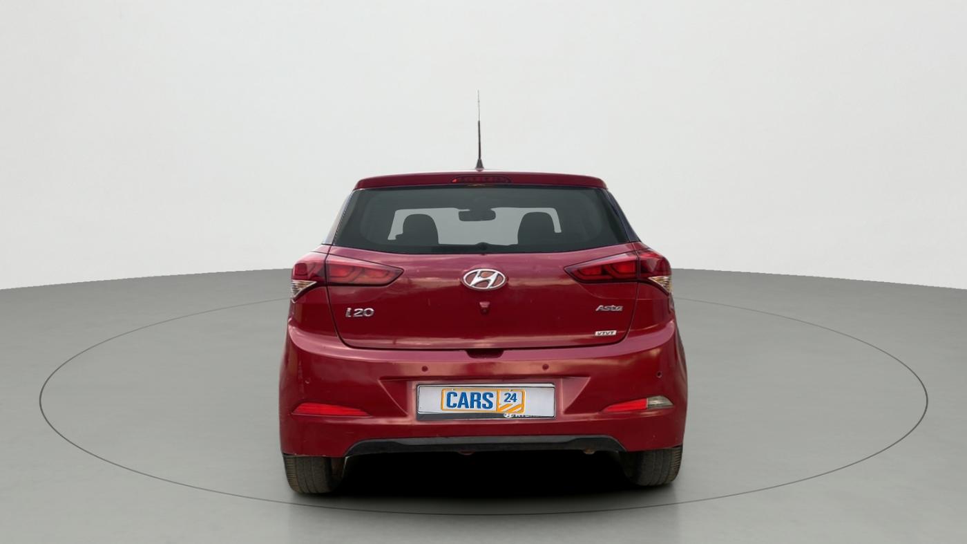 2014 Hyundai Elite i20 ASTA 1.2, CNG, Manual, 1,01,265 km, Back/Rear
