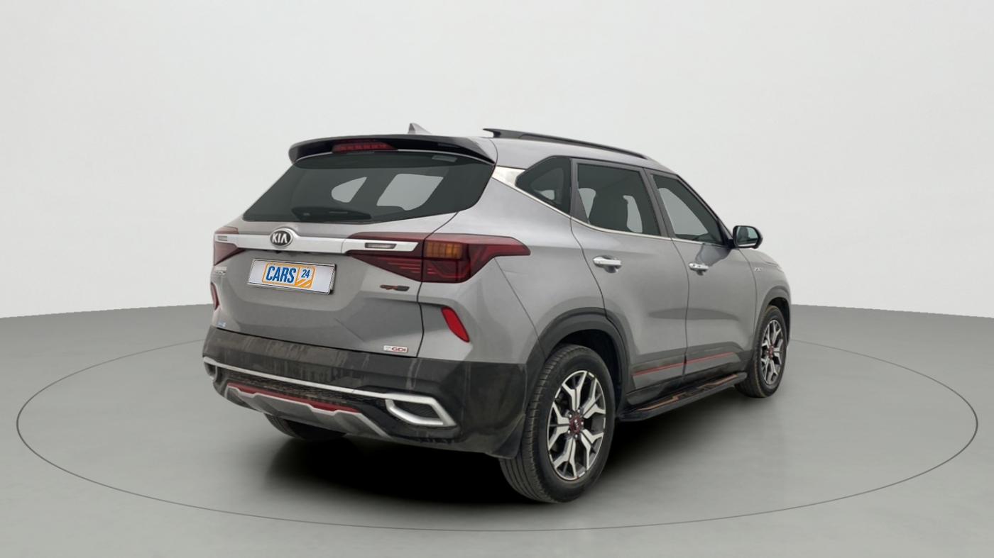 2020 KIA SELTOS GTX PLUS DCT 1.4 PETROL, Petrol, Automatic, 63,787 km, Right Back Diagonal