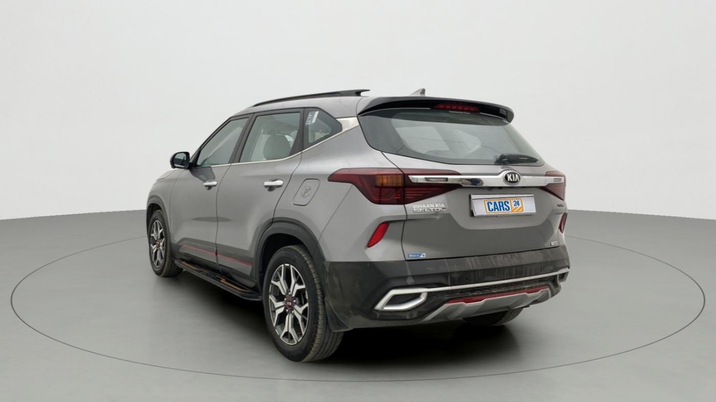 2020 KIA SELTOS GTX PLUS DCT 1.4 PETROL, Petrol, Automatic, 63,787 km, Left Back Diagonal