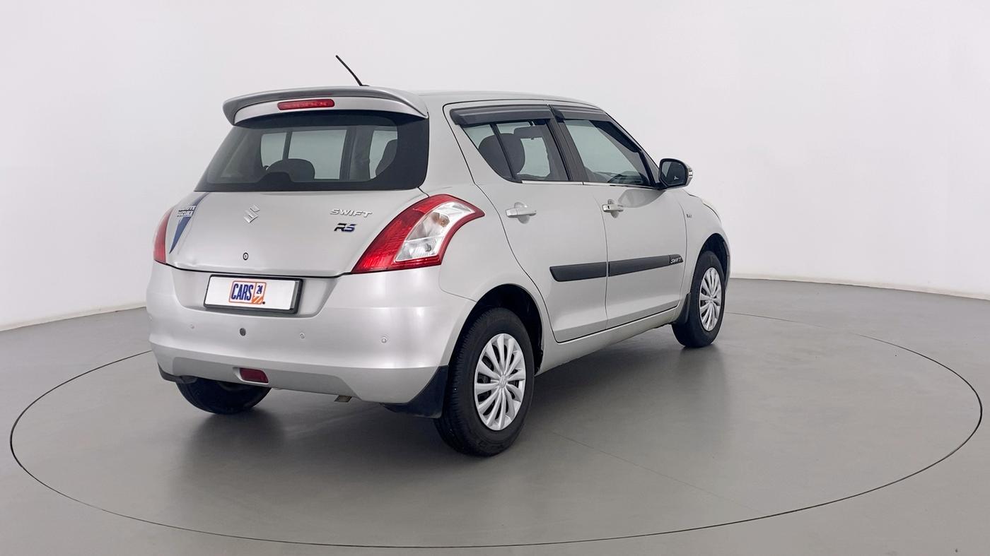 2017 Maruti Swift VXI D, Petrol, Manual, 73,372 km, Right Back Diagonal