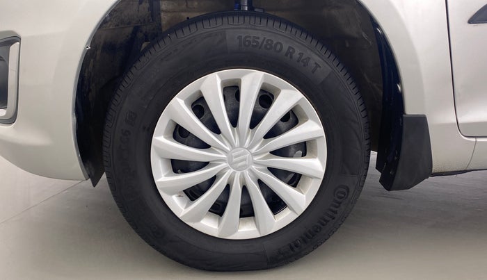 2017 Maruti Swift VXI D, Petrol, Manual, 73,372 km, Left Front Wheel