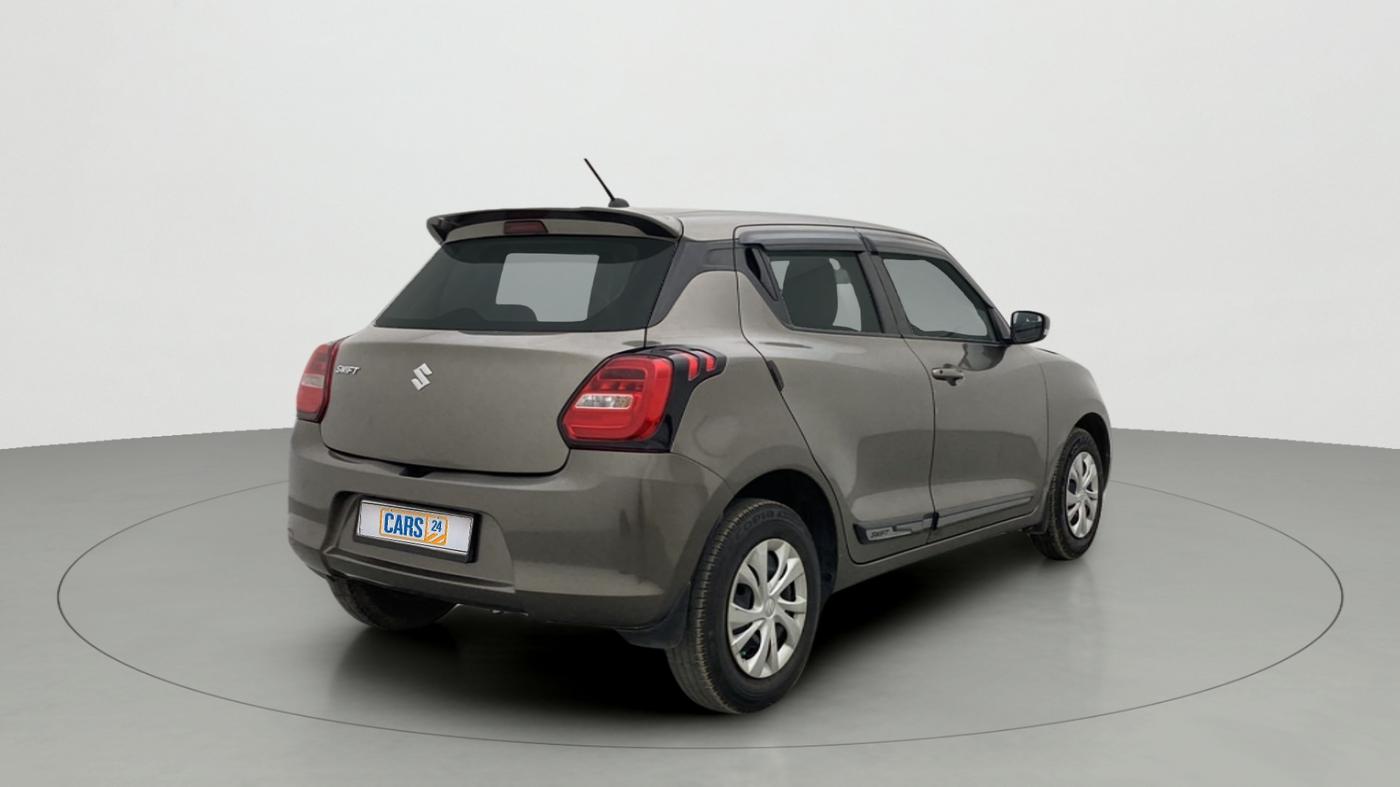 2018 Maruti Swift VXI, Petrol, Manual, 81,028 km, Right Back Diagonal